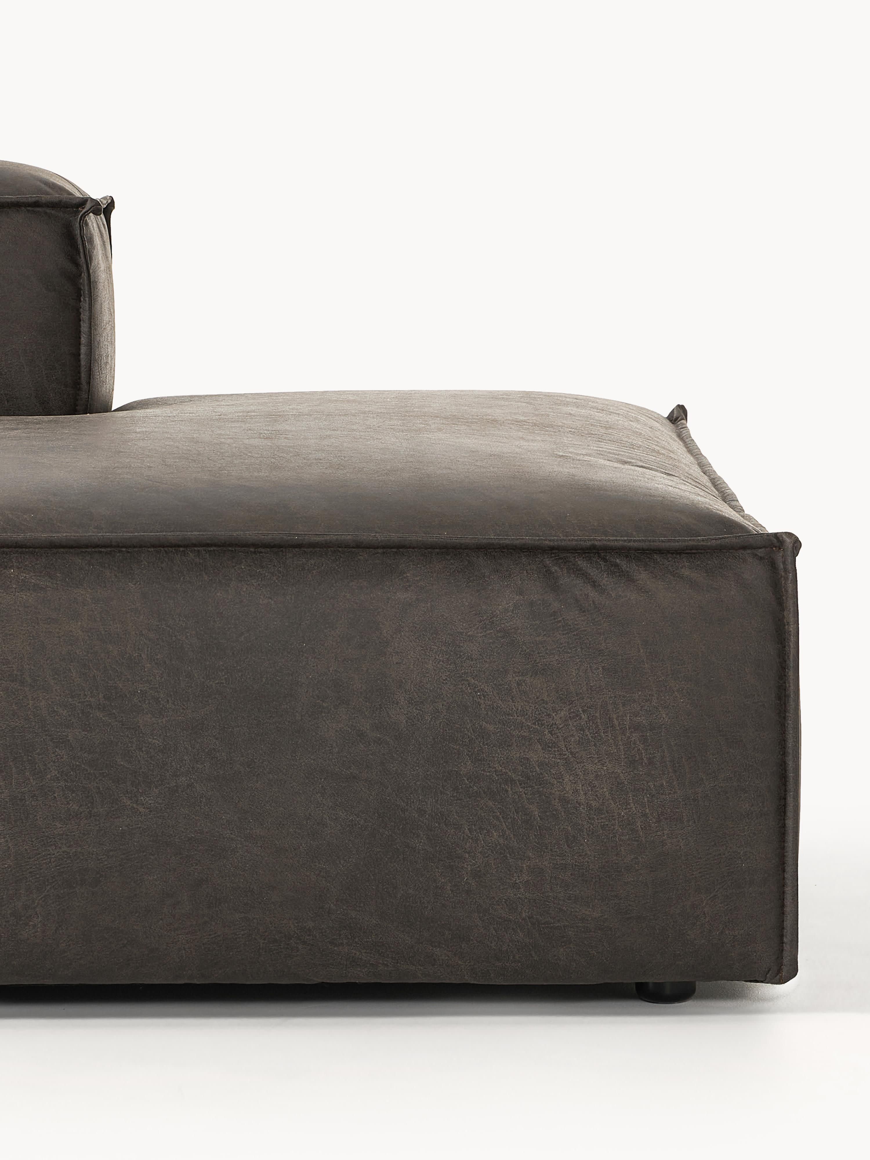 Lennon XL Modular Leather Ottoman