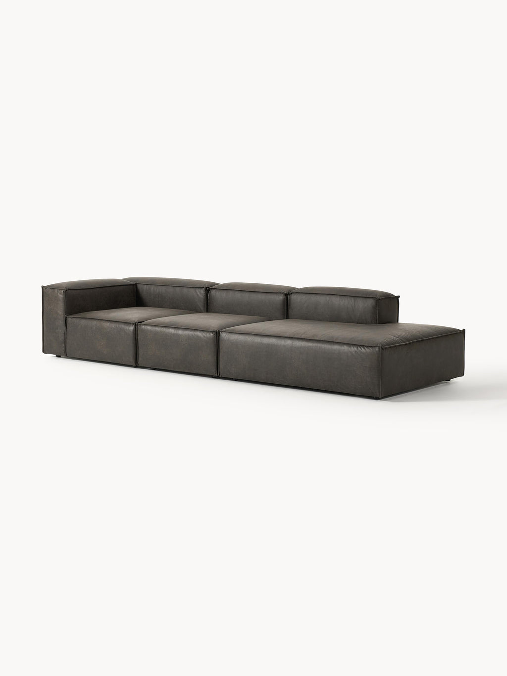 Lennon XL Modular Leather Ottoman