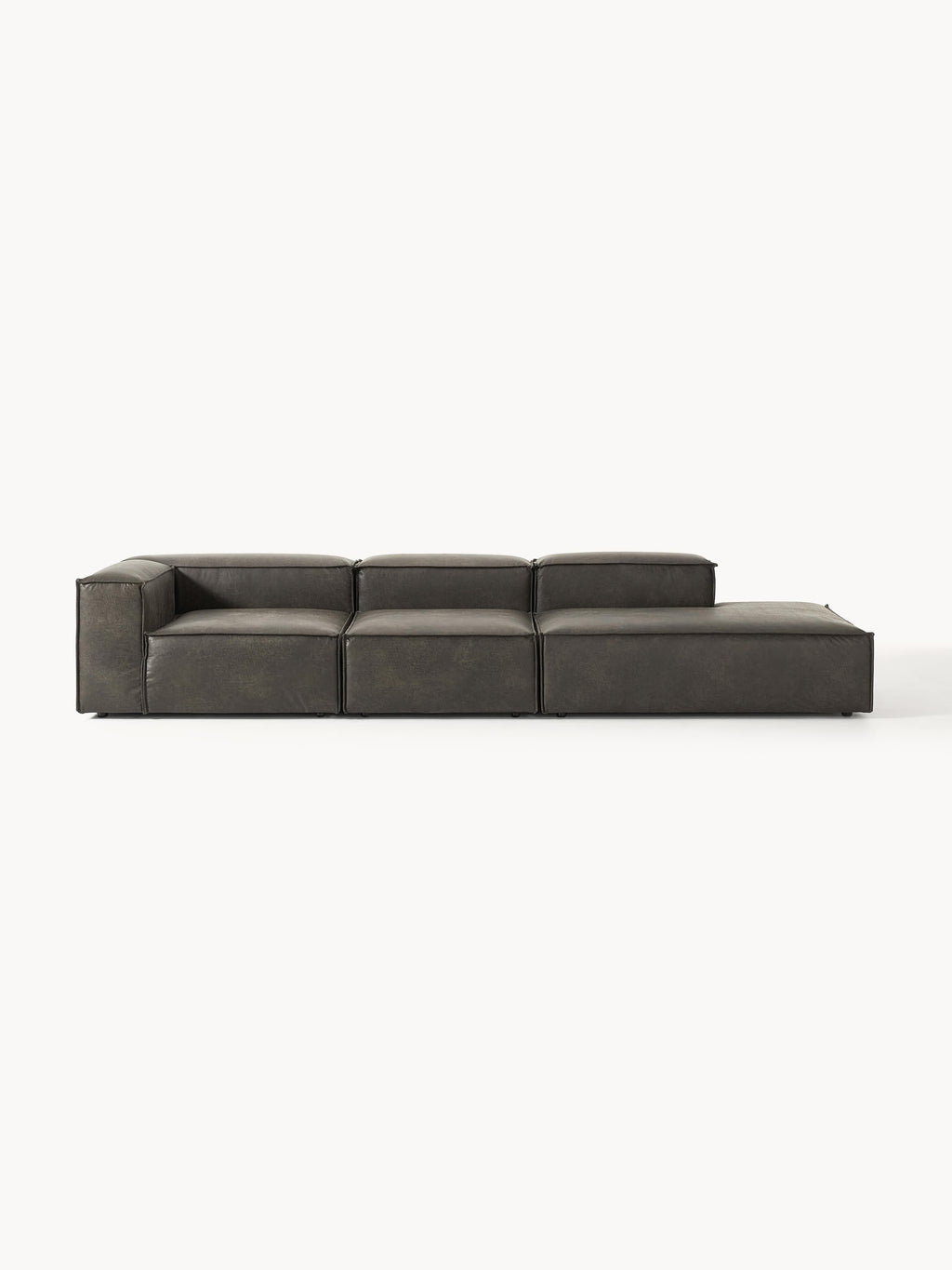 Lennon XL Modular Leather Ottoman
