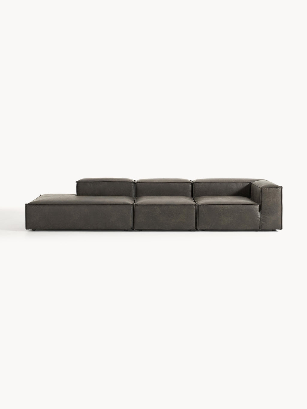 Lennon XL Modular Leather Ottoman