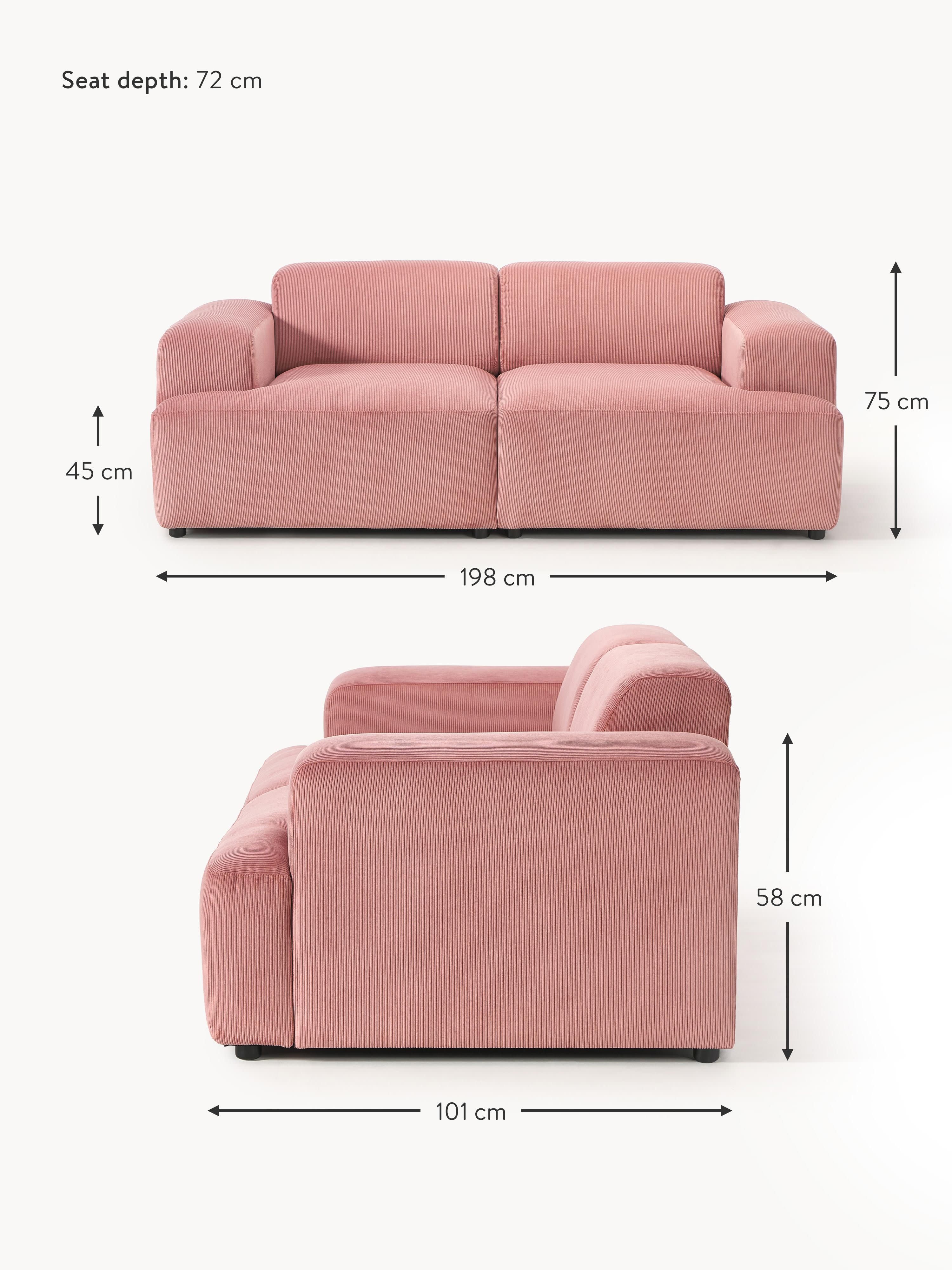 Melva Corduroy Sofa (2-seater)