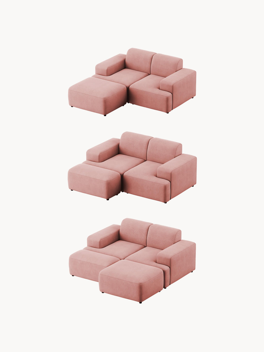 Melva Corduroy Sofa (2-seater)