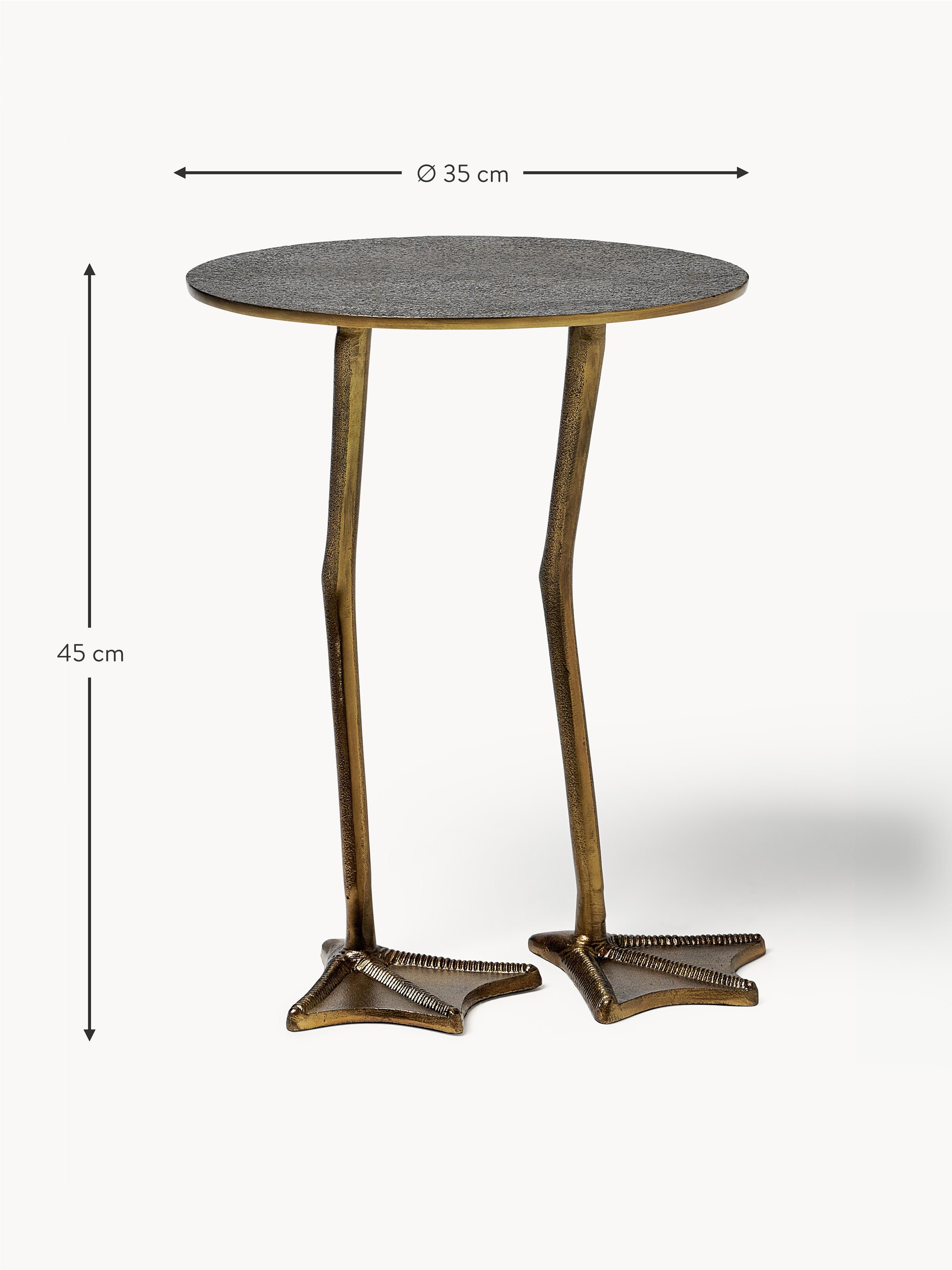 Duck Decorative Metal Side Table
