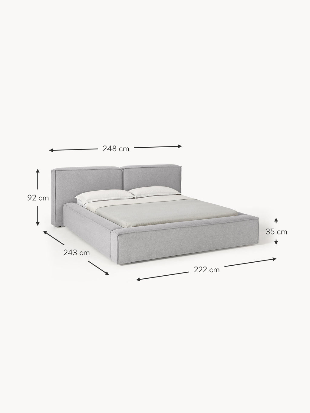 Lennon Upholstered Bed