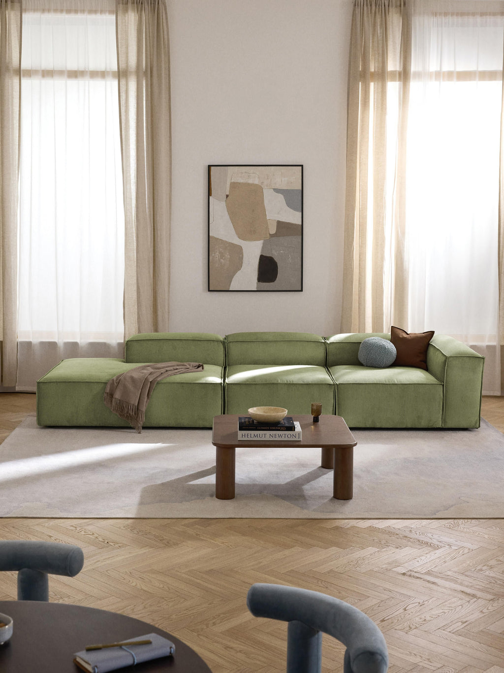 Lennon XL Corduroy Modular Ottoman