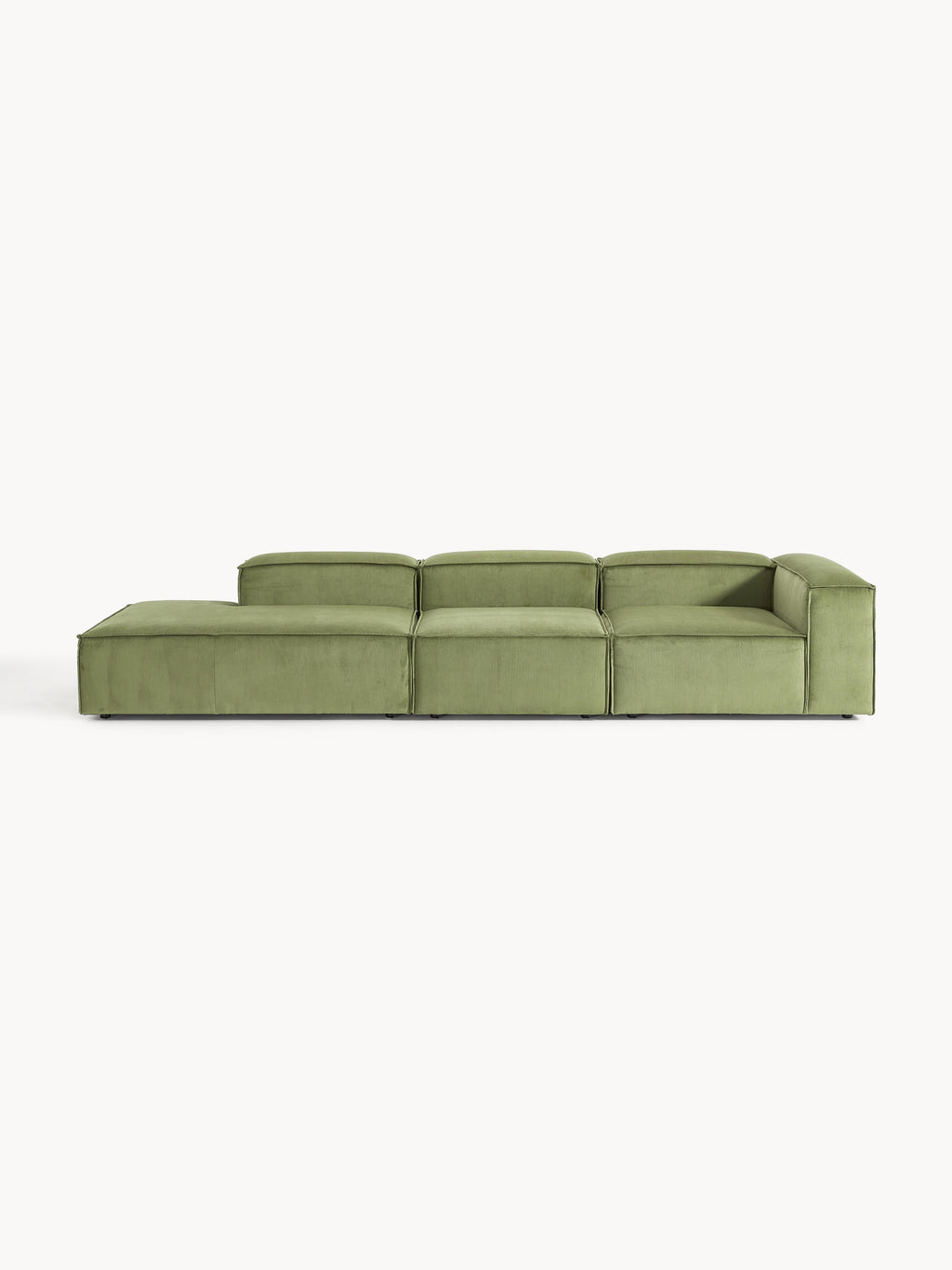 Gallery image 1 - XL Corduroy Modular Ottoman Lennon