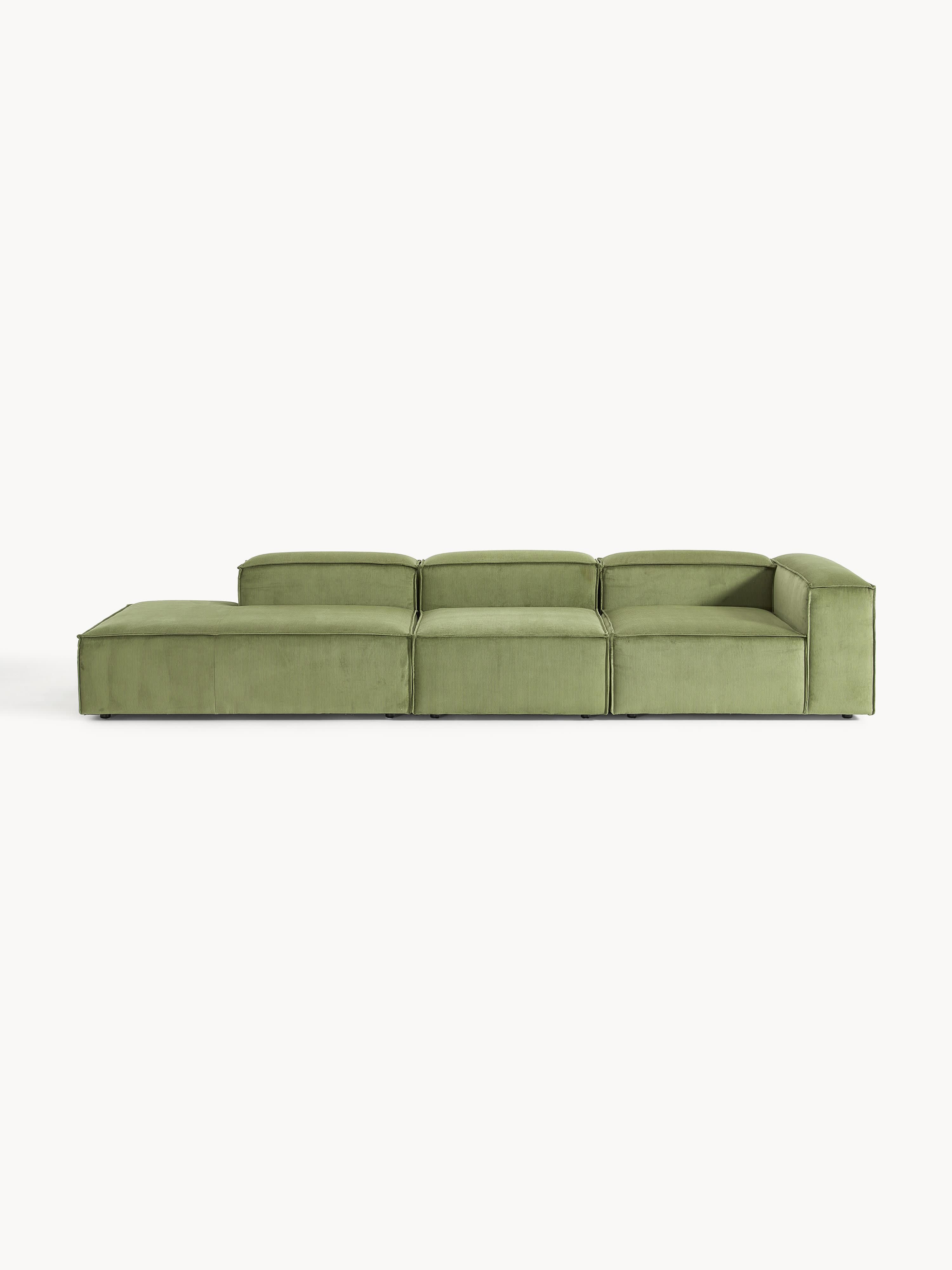 Gallery image 1 - XL Corduroy Modular Ottoman Lennon