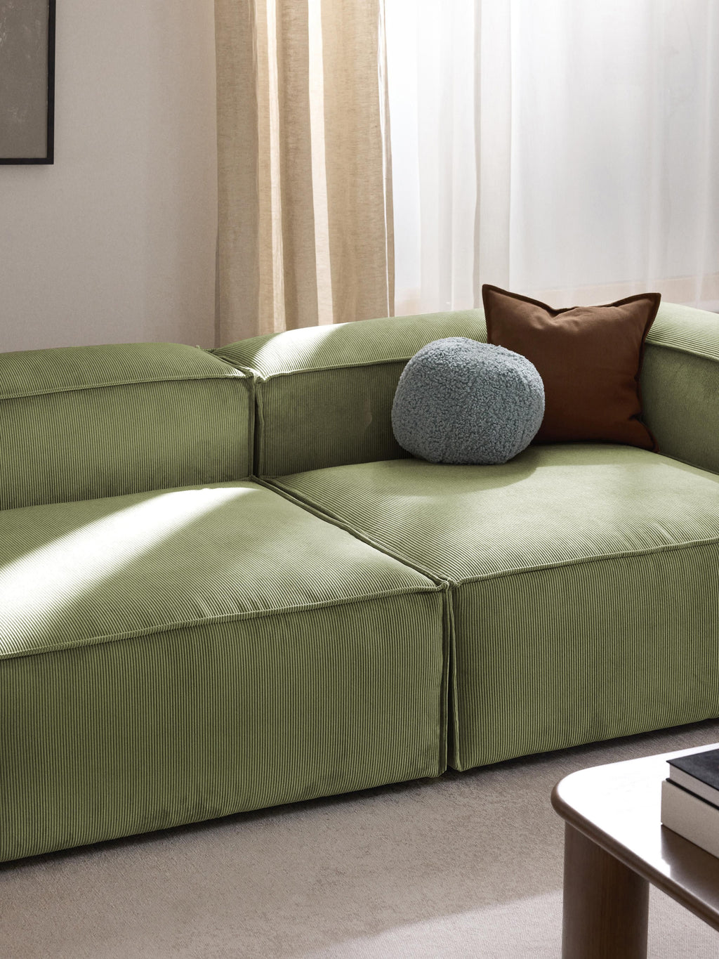 Lennon XL Corduroy Modular Ottoman