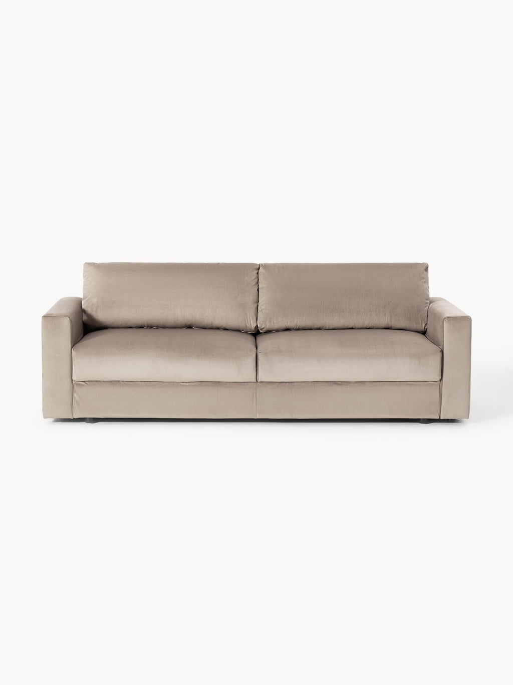 Gallery image 1 - Velvet Sofa Bed Tasha (3-seater)