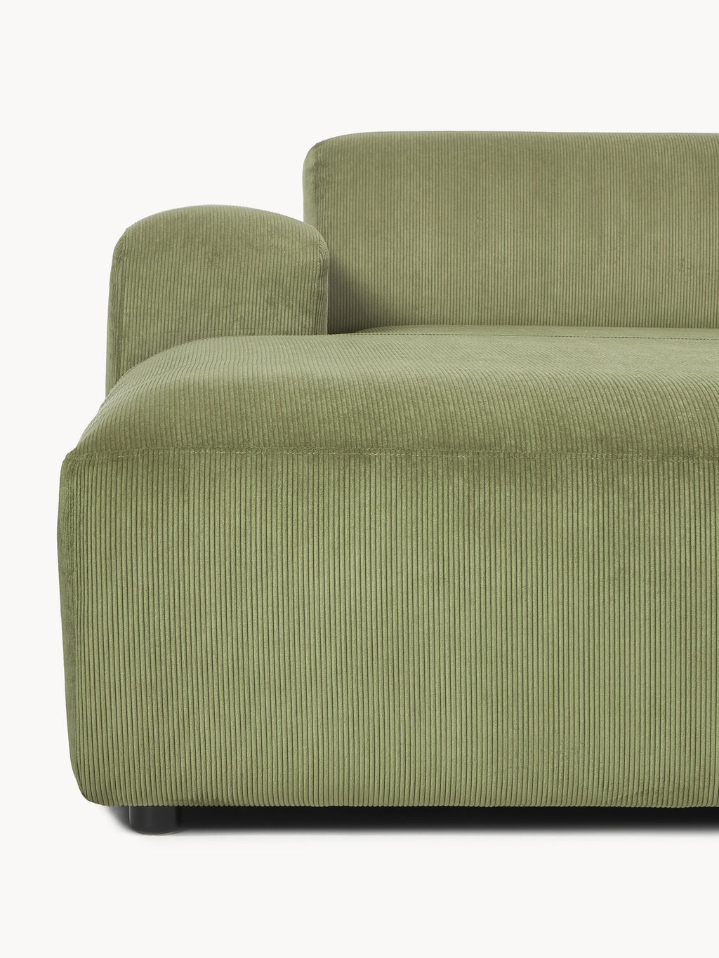 Melva Corduroy Corner Sofa (4-seater)