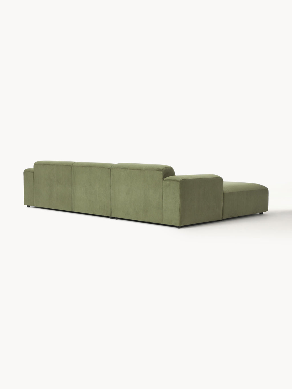 Melva Corduroy Corner Sofa (4-seater)