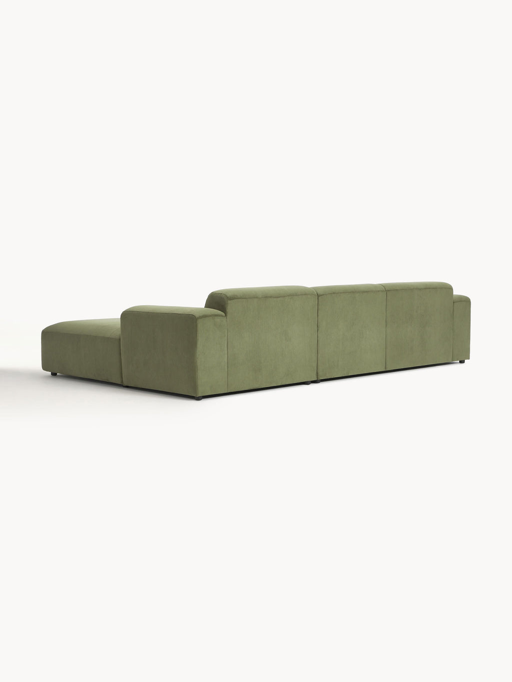 Melva Corduroy Corner Sofa (4-seater)