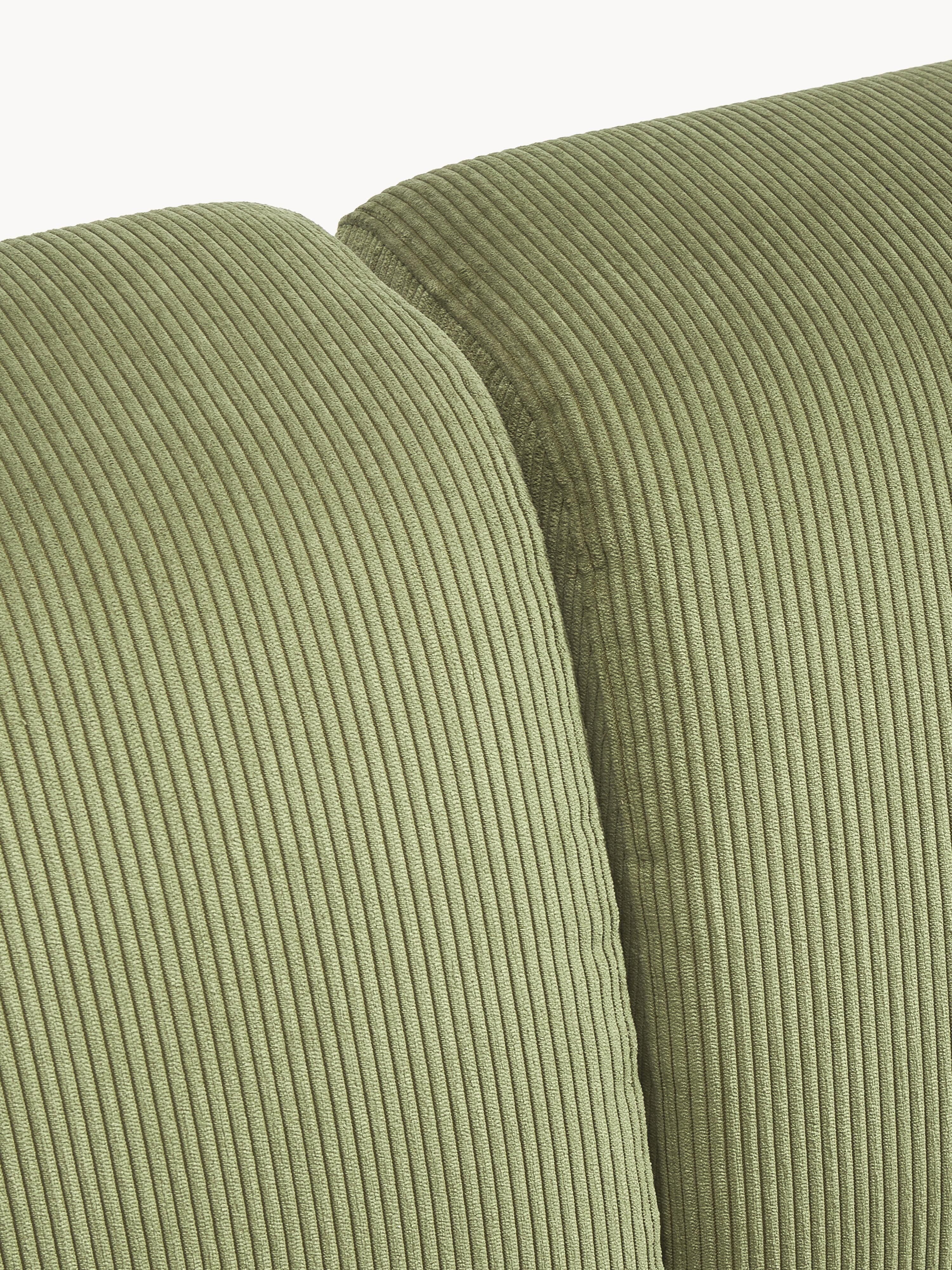 Melva Corduroy Corner Sofa (4-seater)