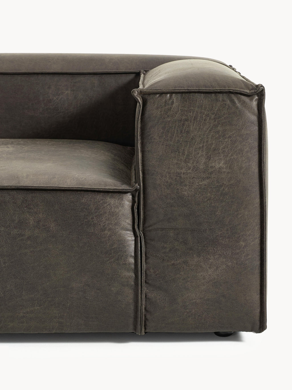 Lennon Modular Leather Ottoman
