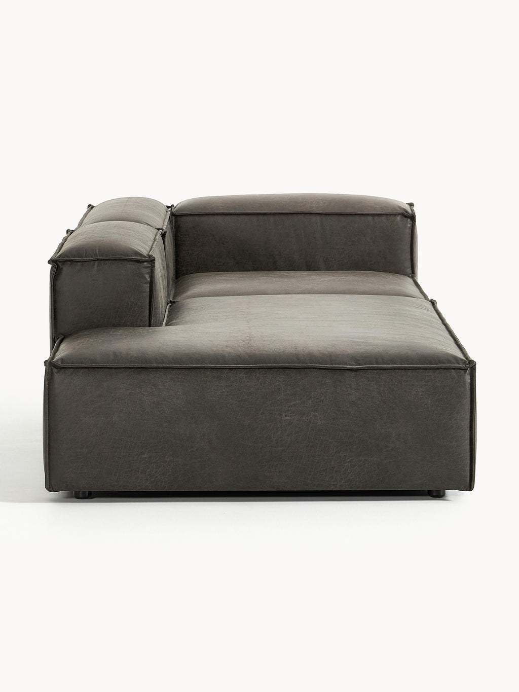 Lennon Modular Leather Ottoman