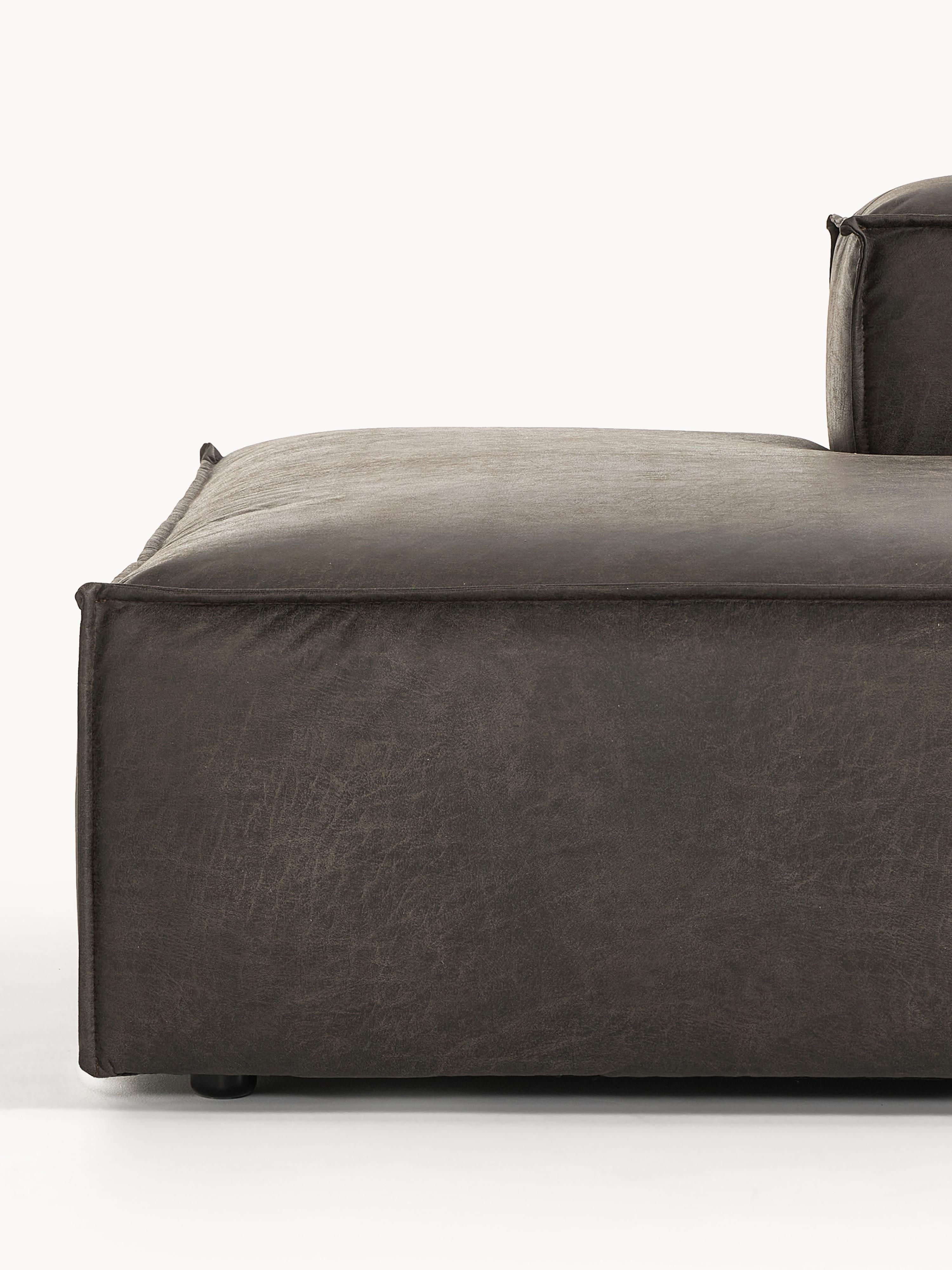 Lennon Modular Leather Ottoman