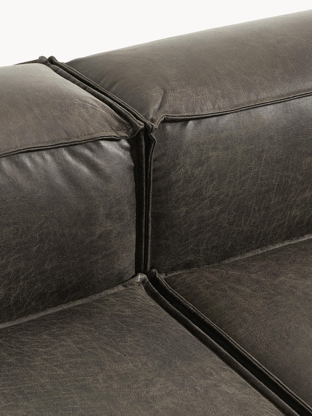 Lennon Modular Leather Ottoman