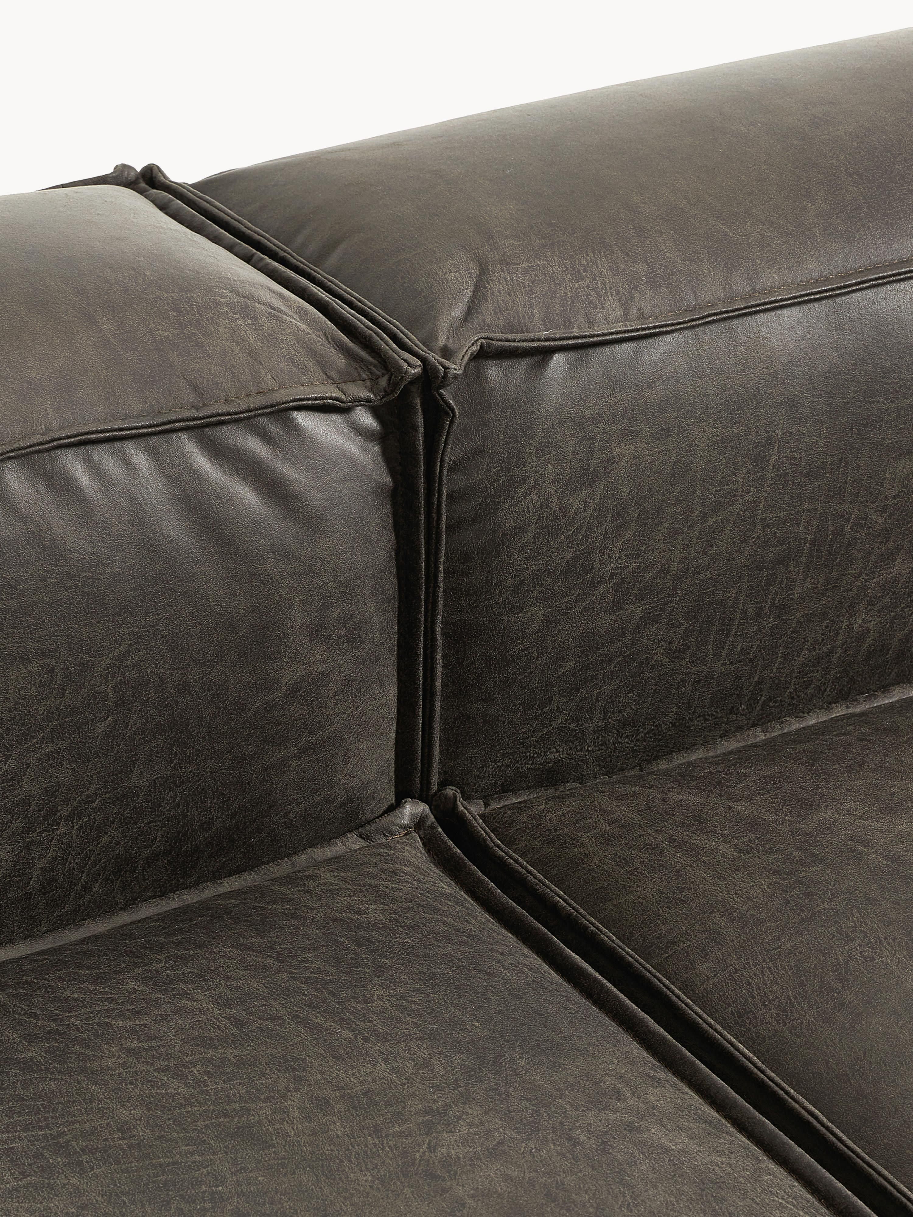 Lennon Modular Leather Ottoman