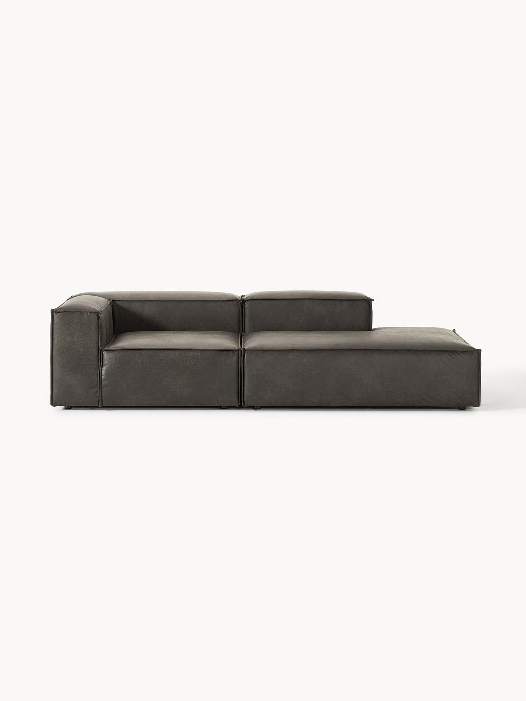 Lennon Modular Leather Ottoman
