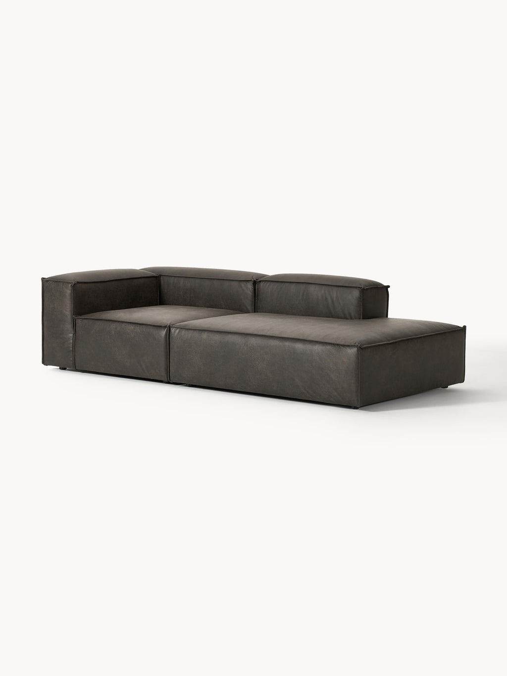 Lennon Modular Leather Ottoman