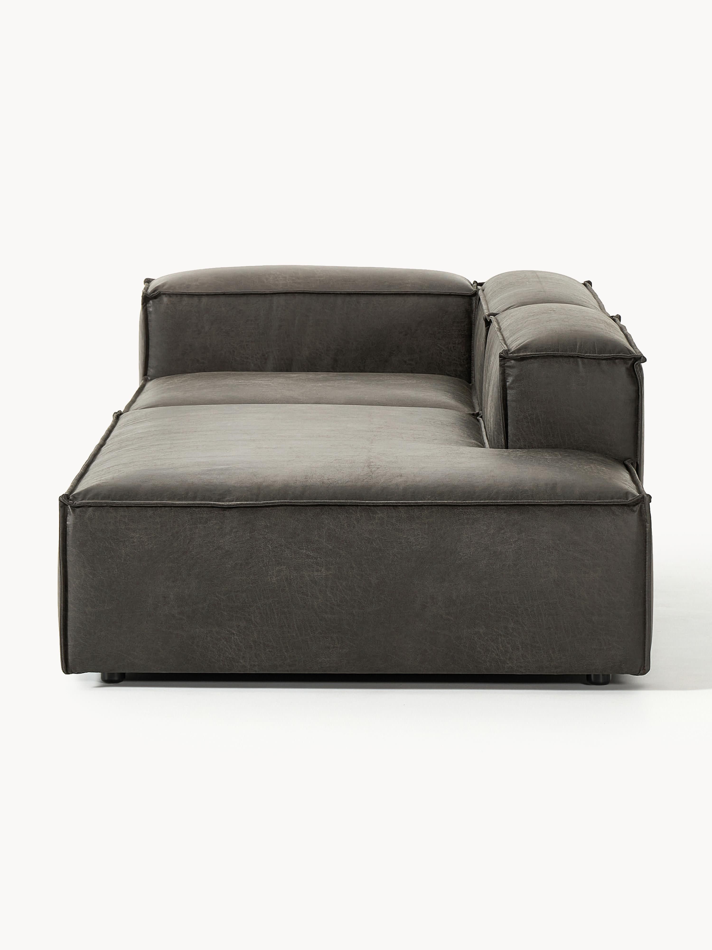 Lennon Modular Leather Ottoman