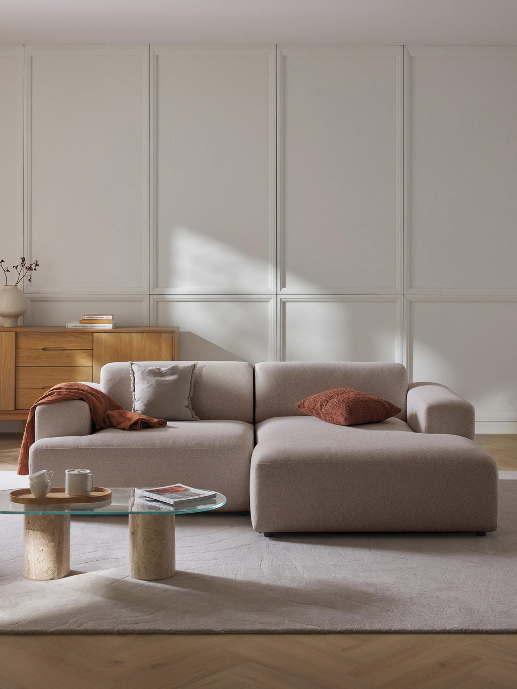 Melva Corner Sofa (3-seater)