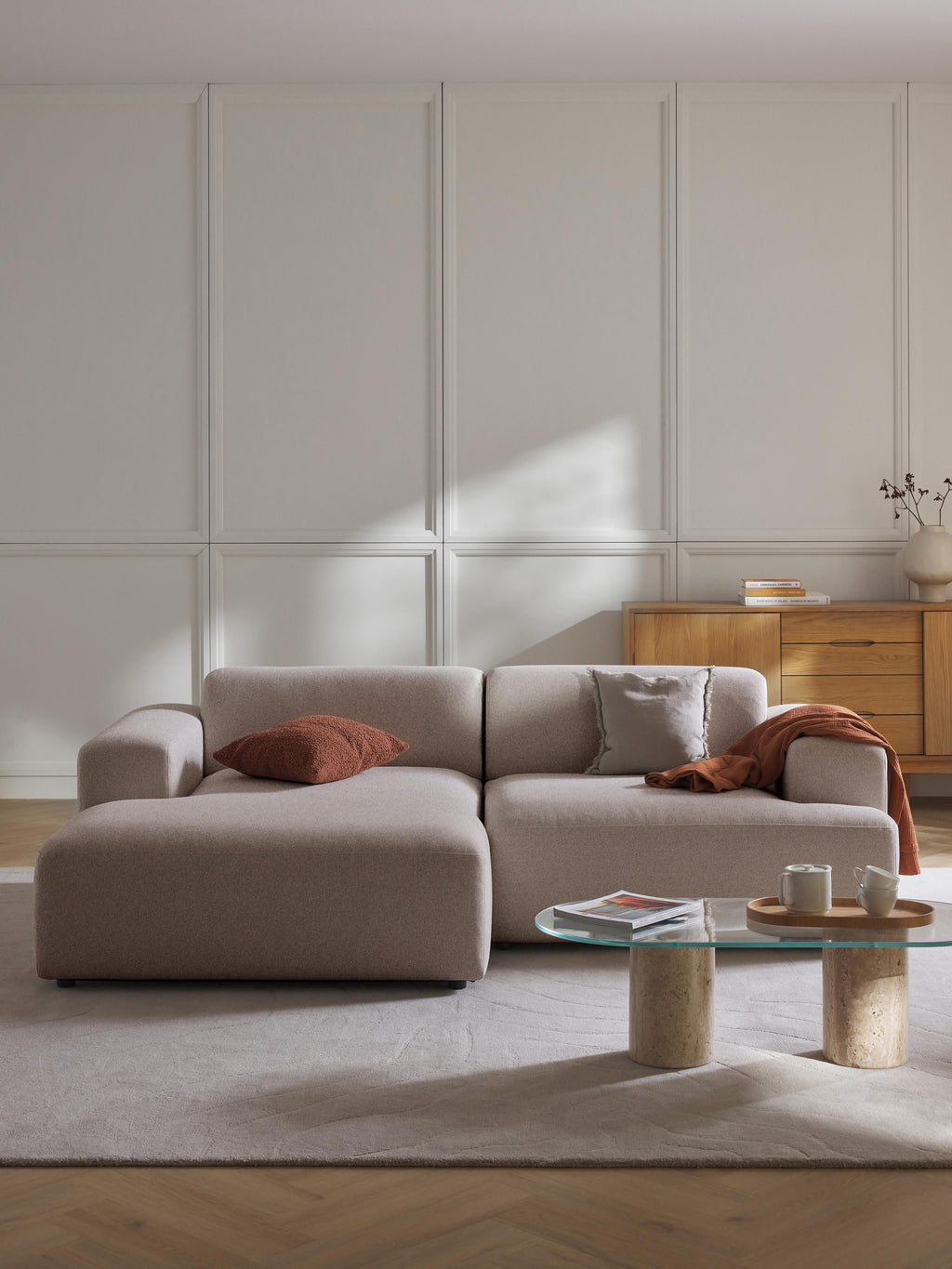 Melva Corner Sofa (3-seater)