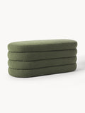 Gallery image 1 - Bouclé Upholstered Bench Alto