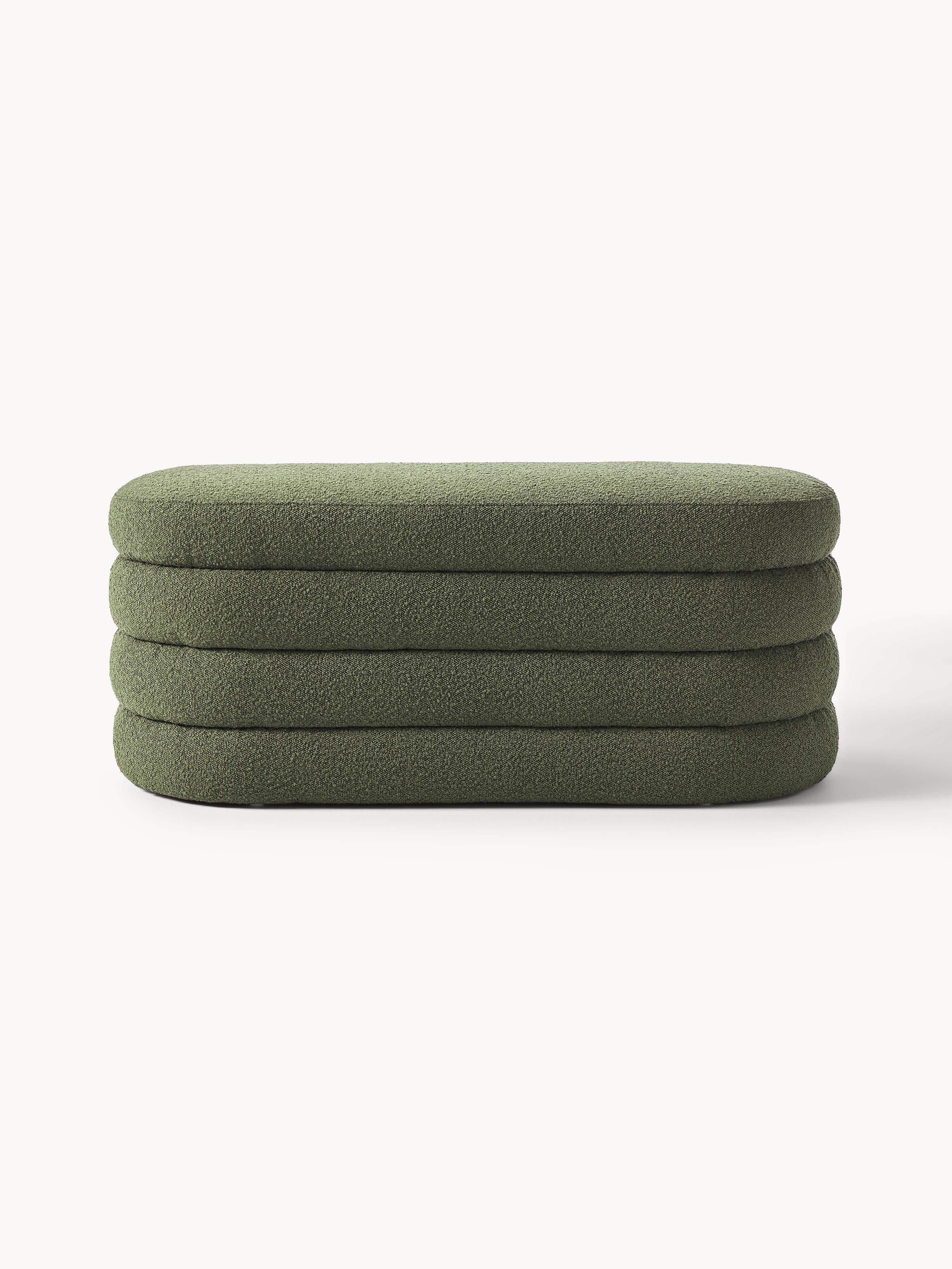 Alto Bouclé Upholstered Bench