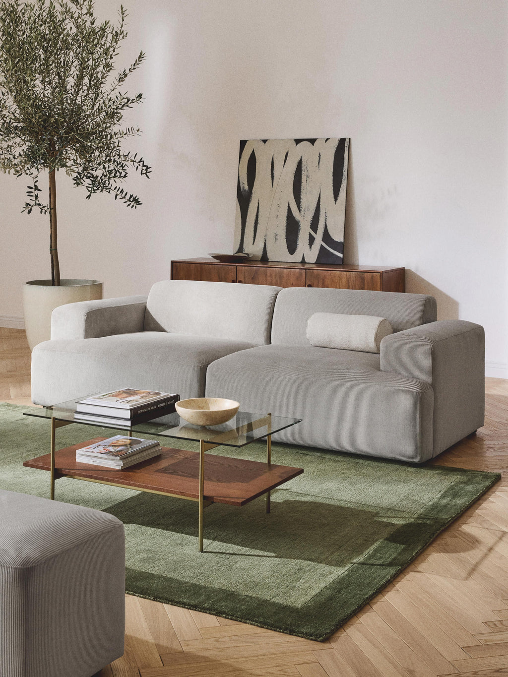 Melva Corduroy Sofa (2-seater)