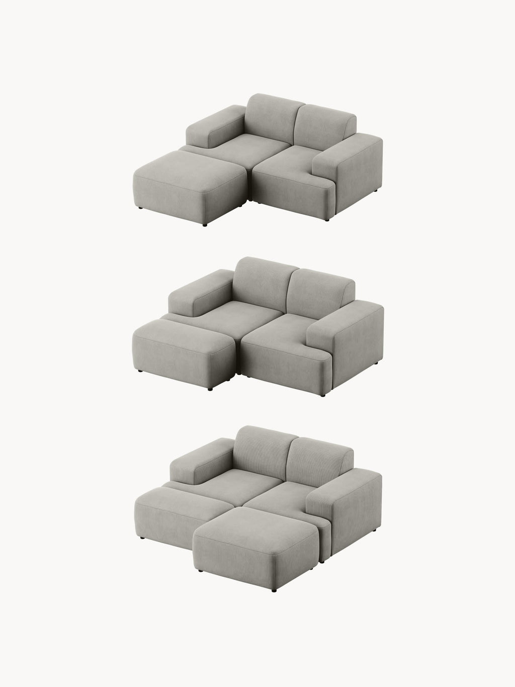 Melva Corduroy Sofa (2-seater)