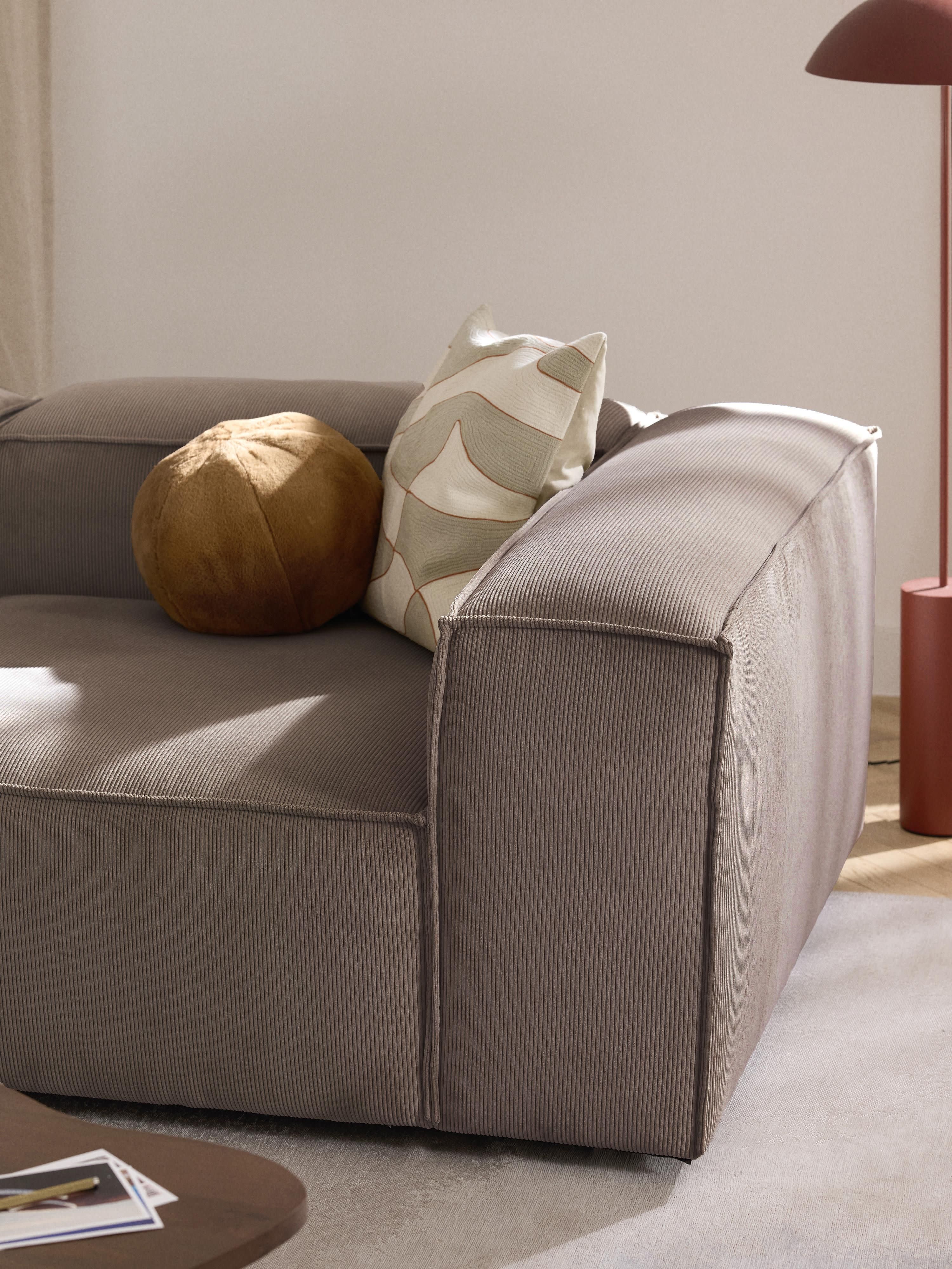 Lennon Corduroy Modular Ottoman