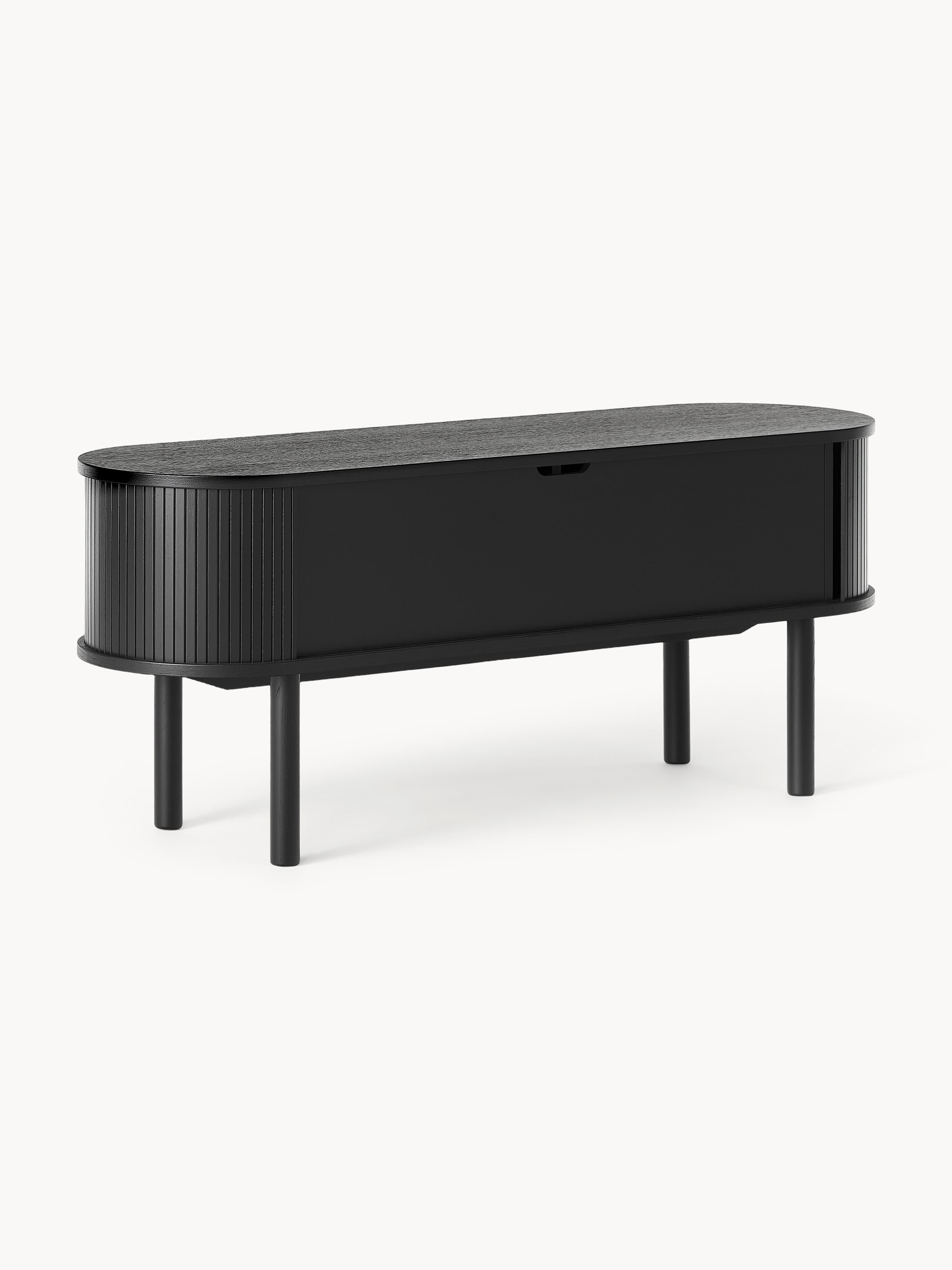 Calary Lowboard with Fluted Front