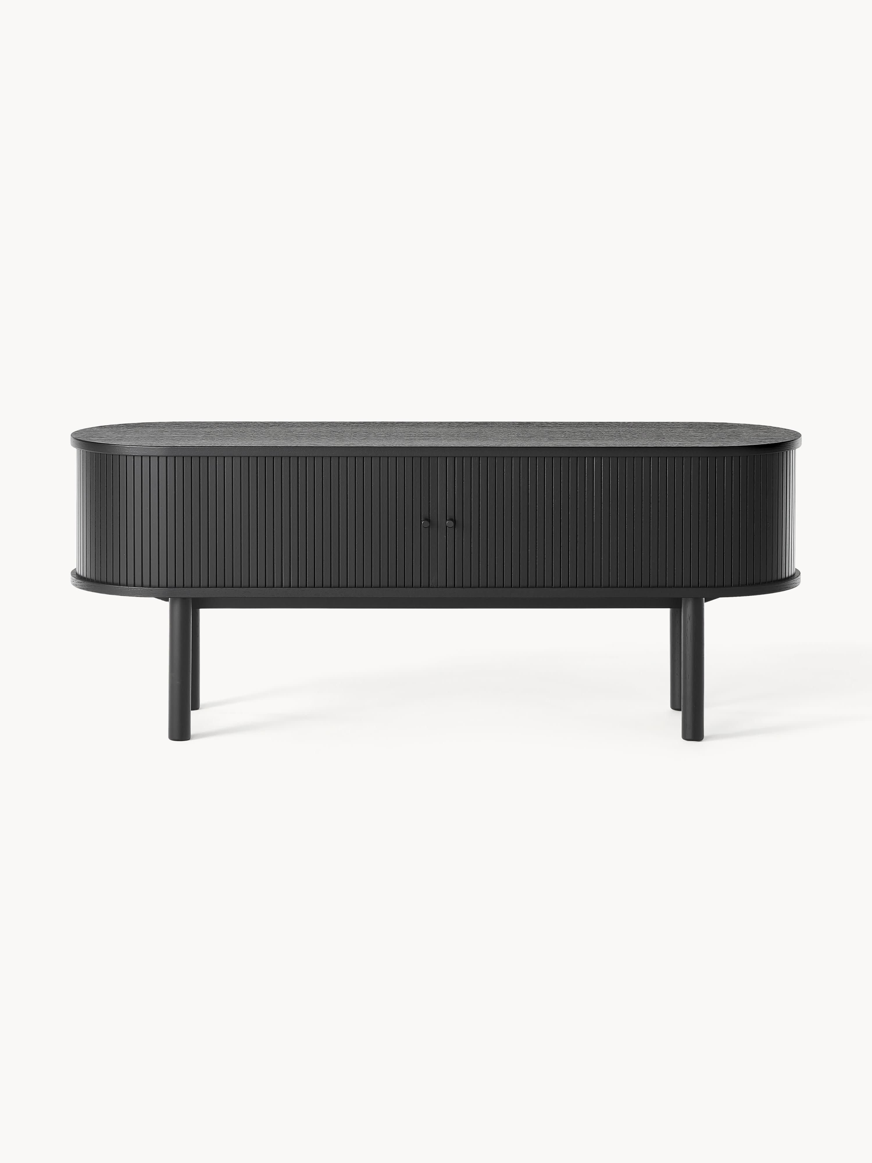 Calary Lowboard with Fluted Front