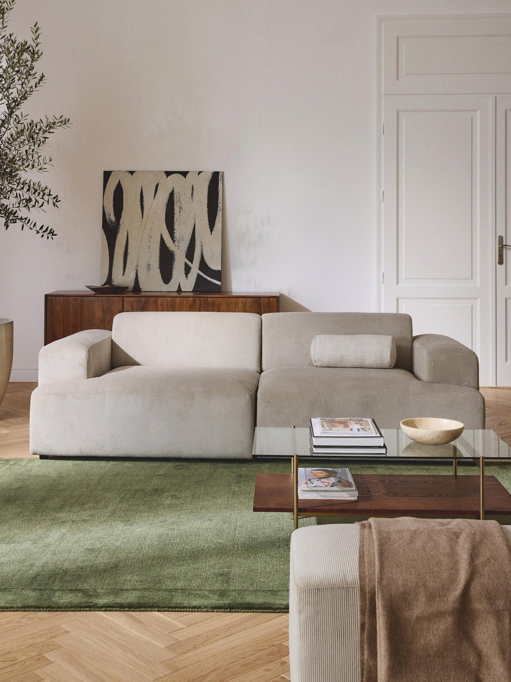 Melva Corduroy Sofa (2-seater)