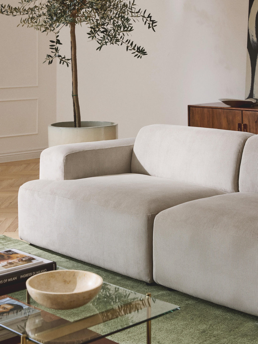 Melva Corduroy Sofa (2-seater)