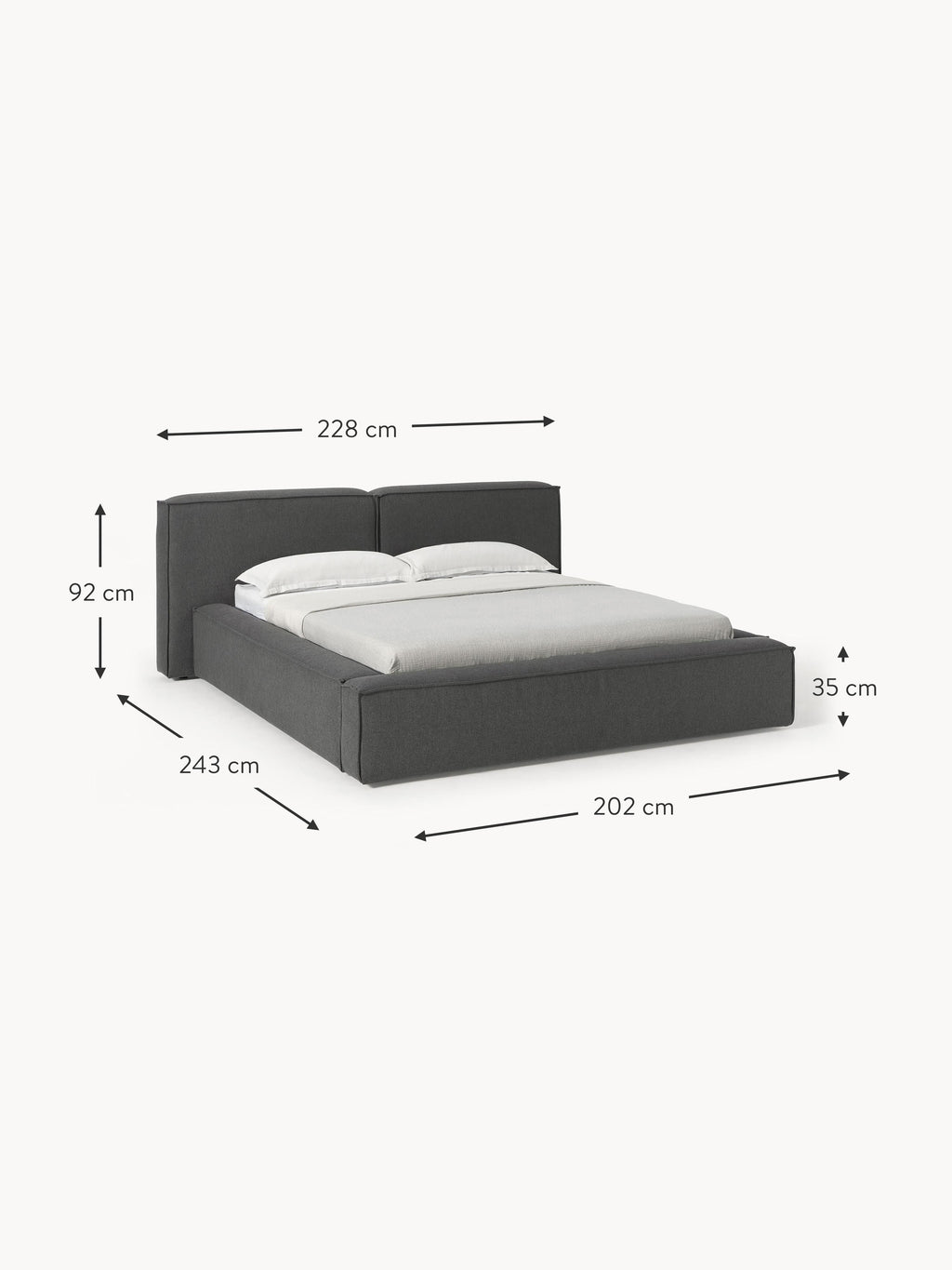 Lennon Upholstered Bed