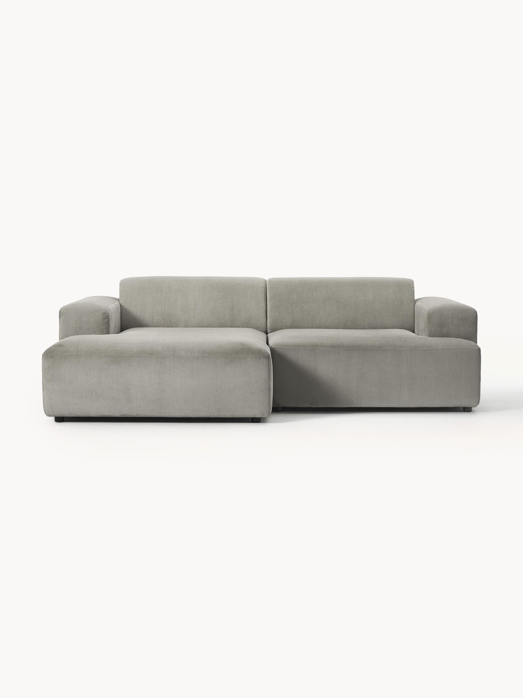 Gallery image 1 - Corduroy Corner Sofa Melva (3-seater)