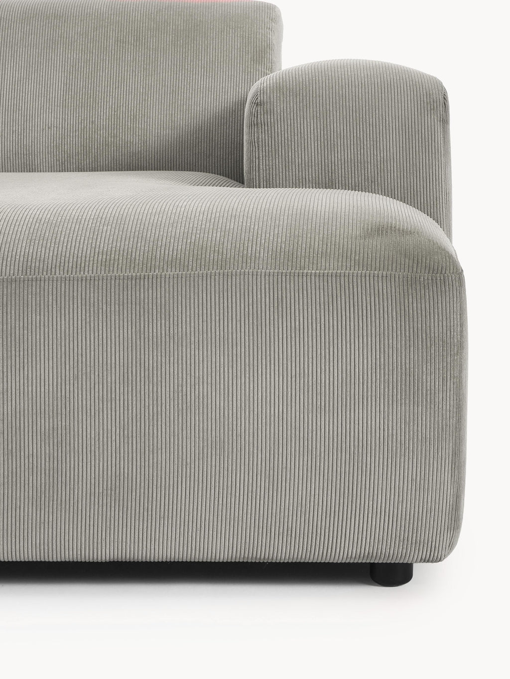 Melva Corduroy Corner Sofa (3-seater)