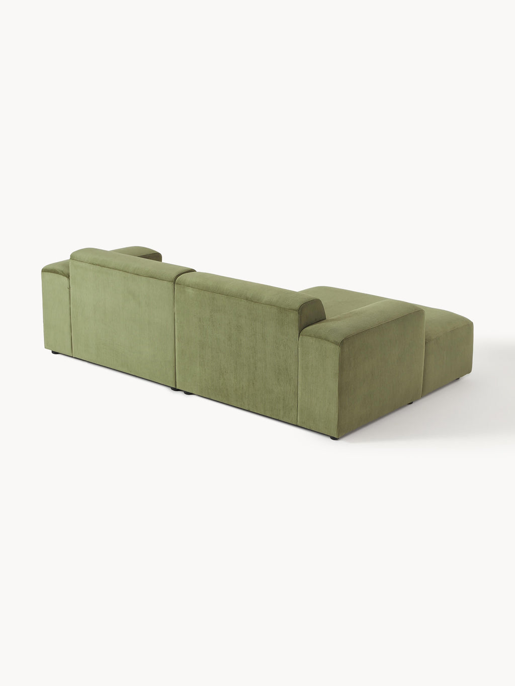 Melva Corduroy Corner Sofa (3-seater)