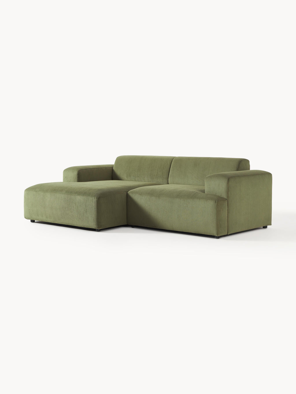 Melva Corduroy Corner Sofa (3-seater)