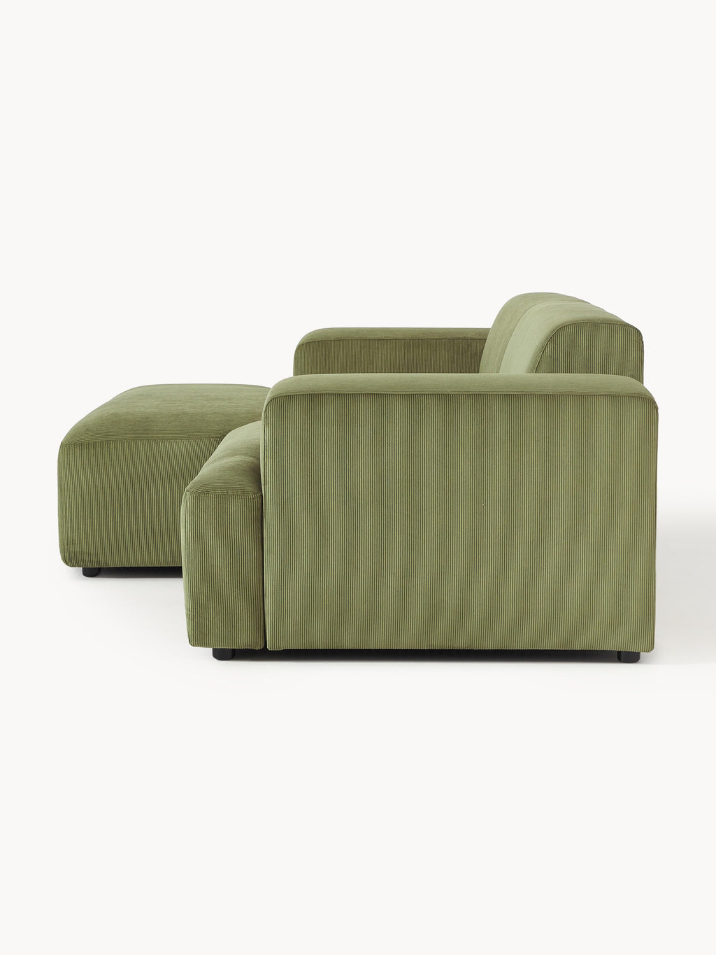Melva Corduroy Corner Sofa (3-seater)