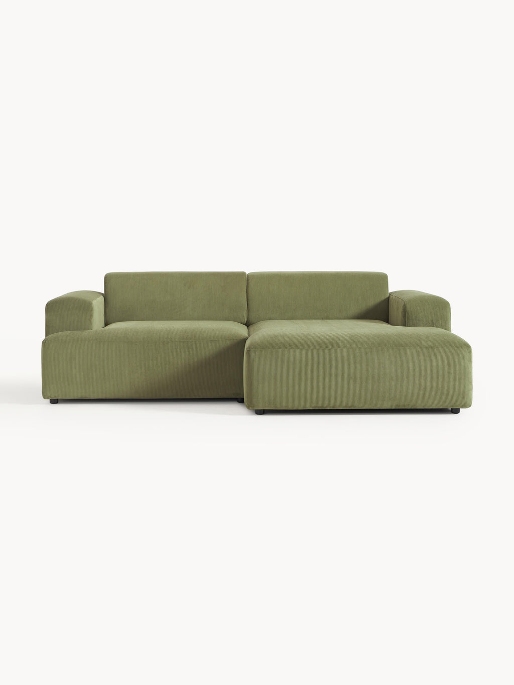 Melva Corduroy Corner Sofa (3-seater)