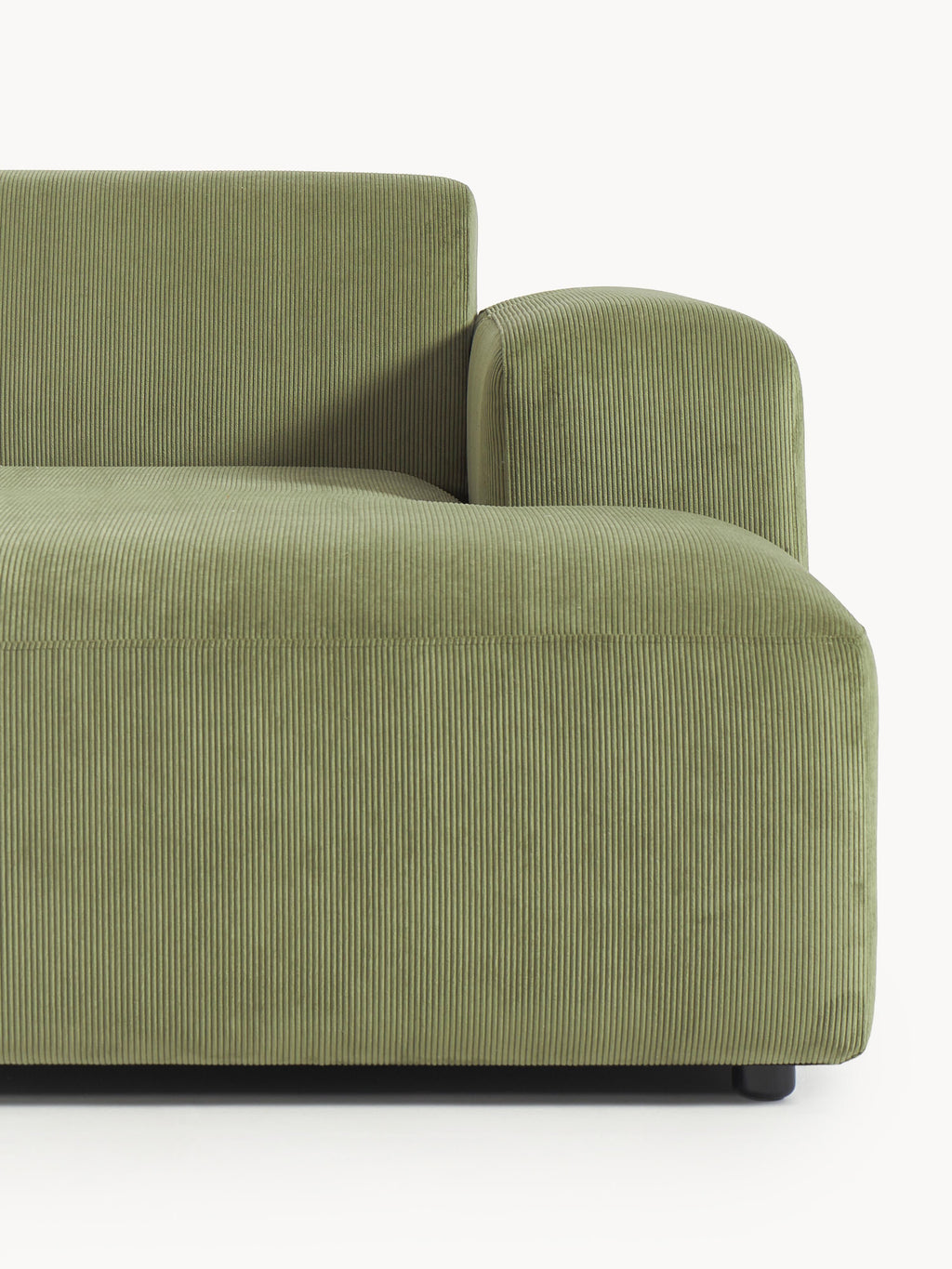 Melva Corduroy Corner Sofa (3-seater)