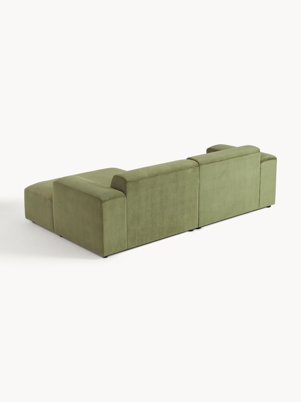 Melva Corduroy Corner Sofa (3-seater)