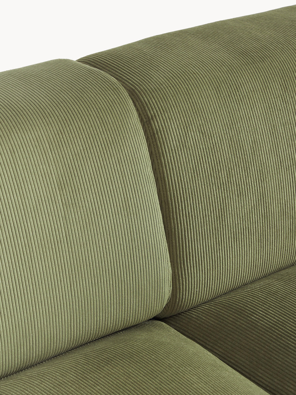 Melva Corduroy Corner Sofa (3-seater)