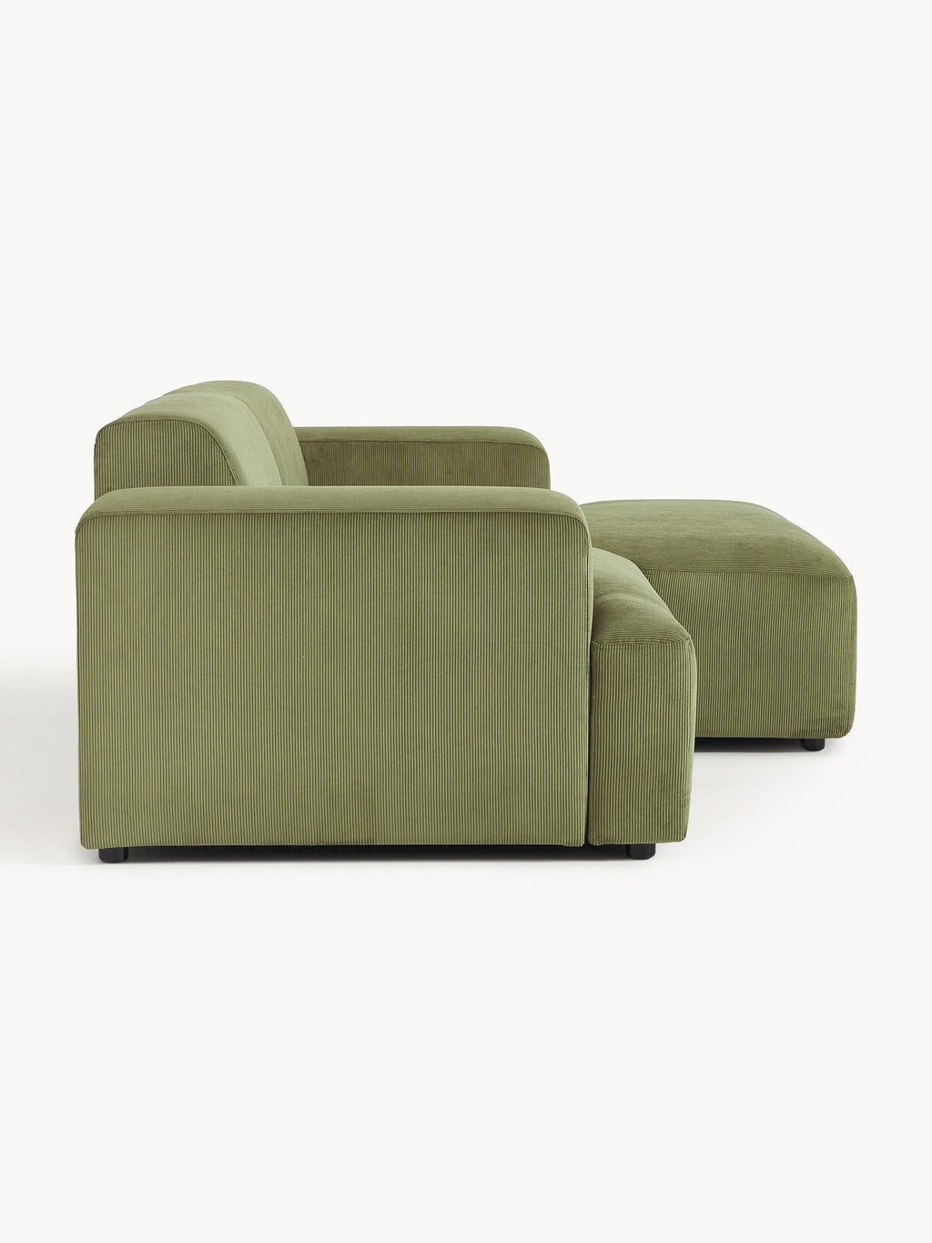 Melva Corduroy Corner Sofa (3-seater)