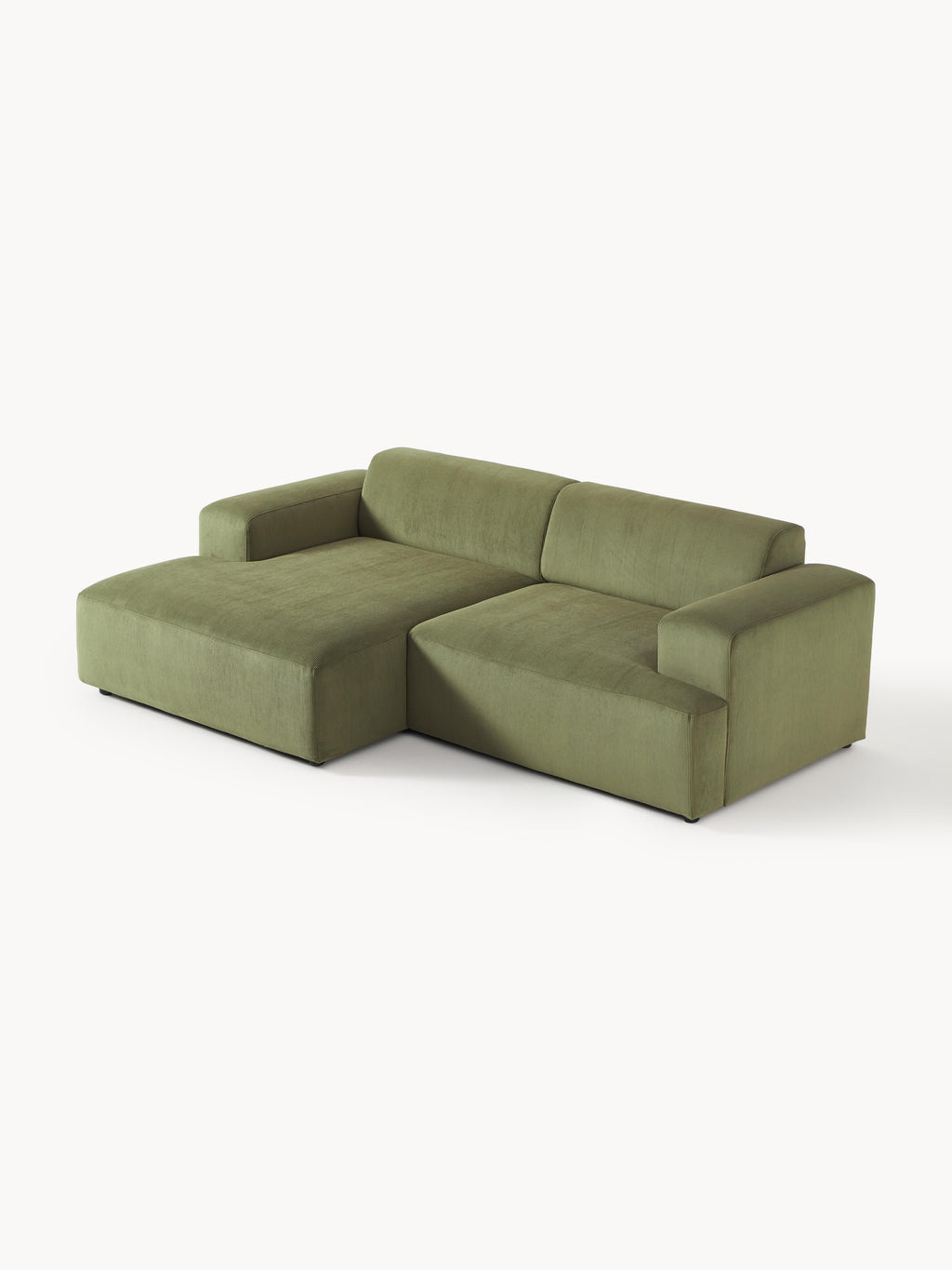 Melva Corduroy Corner Sofa (3-seater)
