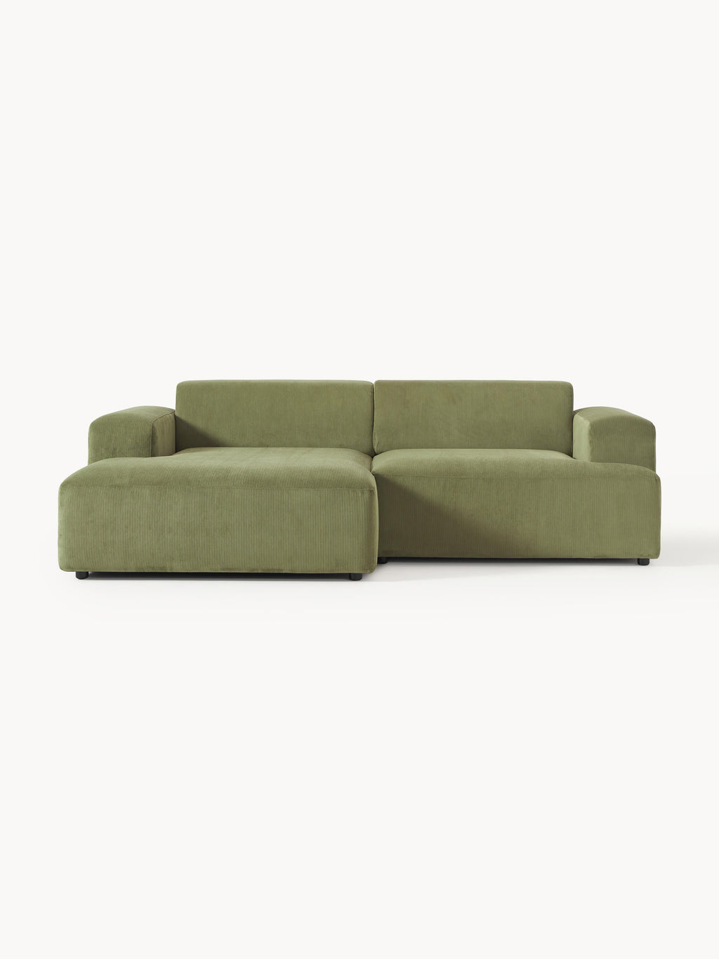 Melva Corduroy Corner Sofa (3-seater)
