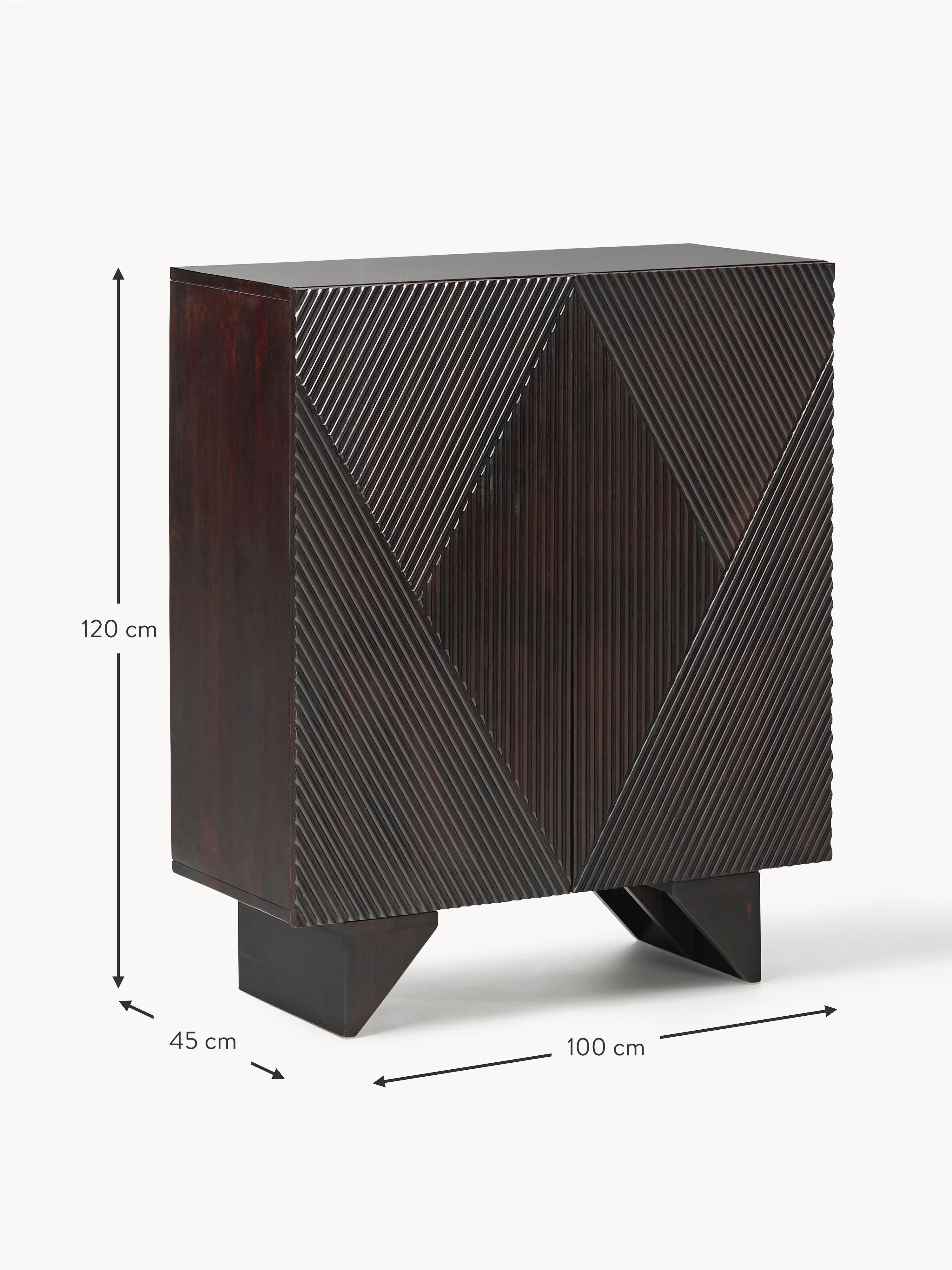 Louis Mango Wood Highboard